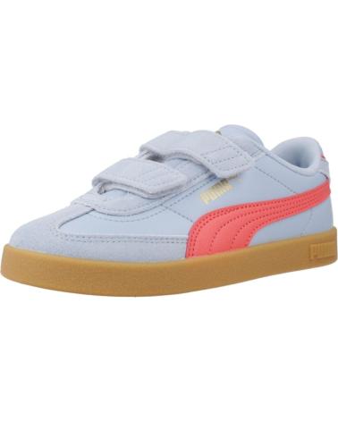 PUMA CLUB II ERA V PS - LEGERE KINDERSNEAKER MIT KLETTVERSCHLUSS, BLAU BLUE