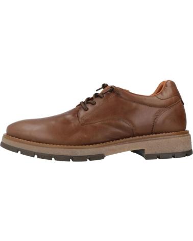CETTI C1335 OLD RUSTIK SCHNÜRSCHUHE AUS BRAUNEM LEDER CUERO