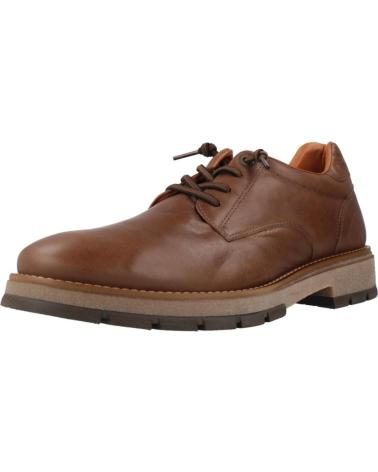 CETTI C1335 OLD RUSTIK SCHNÜRSCHUHE AUS BRAUNEM LEDER CUERO