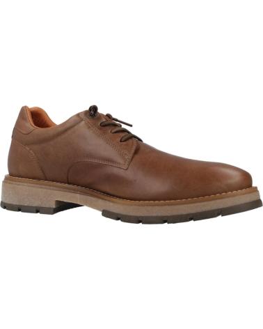 CETTI C1335 OLD RUSTIK SCHNÜRSCHUHE AUS BRAUNEM LEDER CUERO