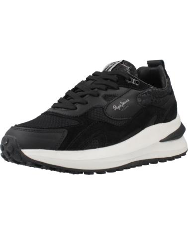 SNEAKERS PEPE JEANS WINSLOW ONE W PLS600012 NERO 999BLACK 999BLACK