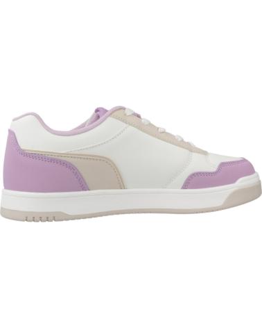 SNEAKERS LE COQ SPORTIF LCS COURT BREAKER BIANCHE E LILLA OPTWHT