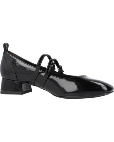 TAMARIS 22318 43 - MERCEDITAS DE TACÓN CUADRADO NEGRO CHAROL PARA MUJER BLACK