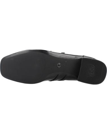 TAMARIS 22318 43 - MERCEDITAS DE TACÓN CUADRADO NEGRO CHAROL PARA MUJER BLACK