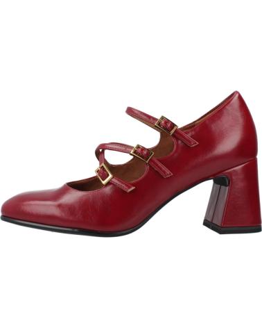 TAMARIS 22458 45 - SCARPE MARY JANE CON TACCO QUADRATO ROSSO INTENSO DA DONNA RED