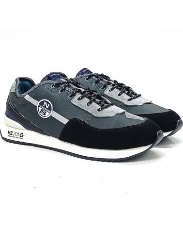 Zapatillas deporte de Hombre NORTH SAILS SNEAKERS DE CORDONERAS GRIS GRIS AZUL