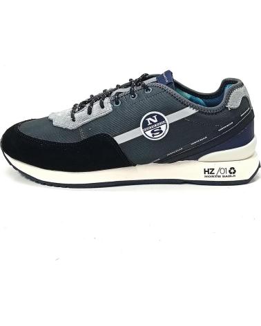Zapatillas deporte de Hombre NORTH SAILS SNEAKERS DE CORDONERAS GRIS GRIS AZUL