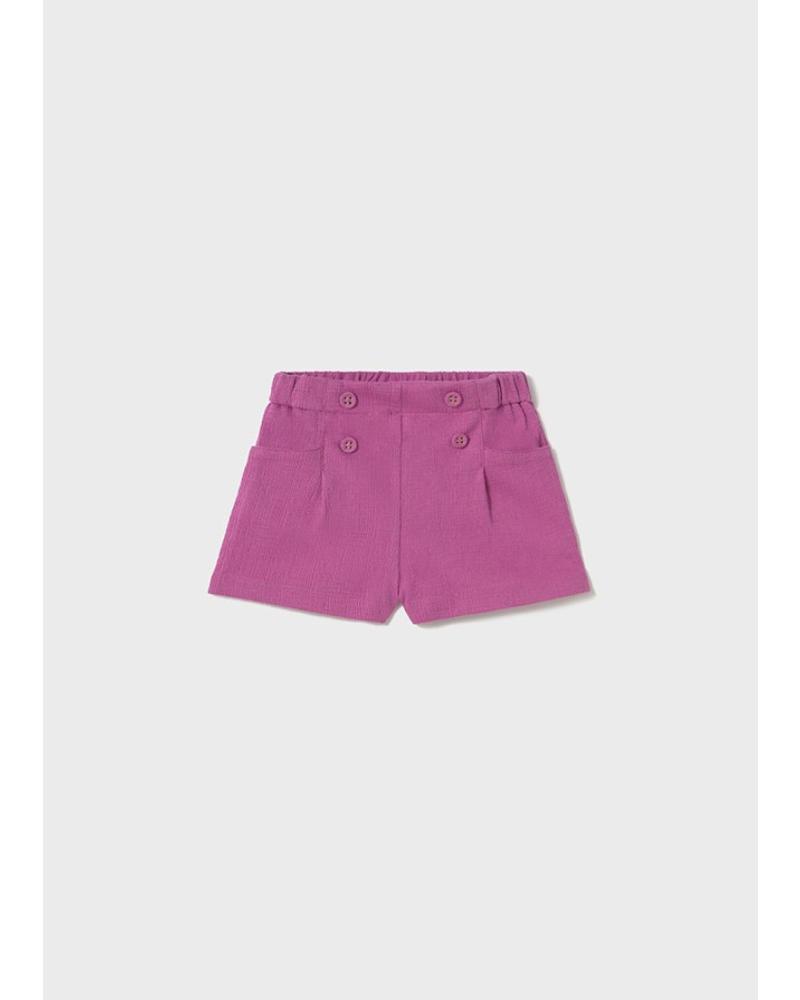 MAYORAL SHORT PANTS ORCHID STRUCTURE FUCHSIA 1226-077 FUXIA
