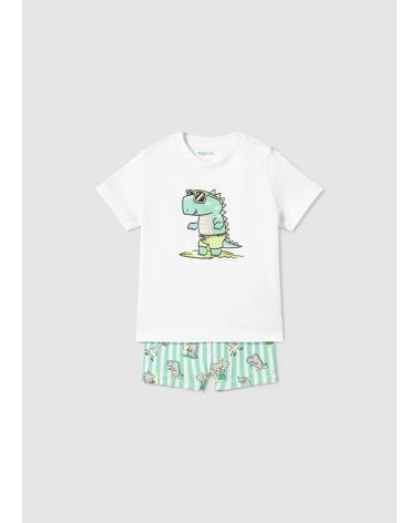 ENSEMBLE MAILLOT DE BAIN T-SHIRT LAC VERT MAYORAL - MODÈLE 1648015 VERDE