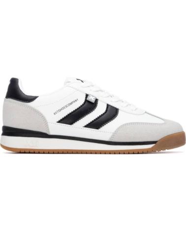 SNEAKERS XTI 144587 BIANCHE E NERE CON SUOLA IN GOMMA BLANCO