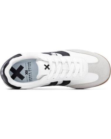 SNEAKERS XTI 144587 BIANCHE E NERE CON SUOLA IN GOMMA BLANCO