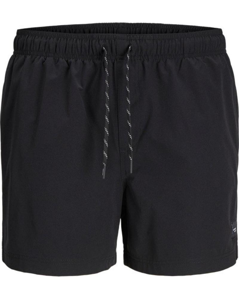 BAÑADOR JACK & JONES JPSTMAUI SWIM SOLID NEGRO BLACK