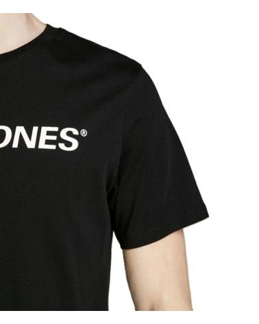 JACK & JONES CORP CREW NECK T-SHIRT BLACK BLACK
