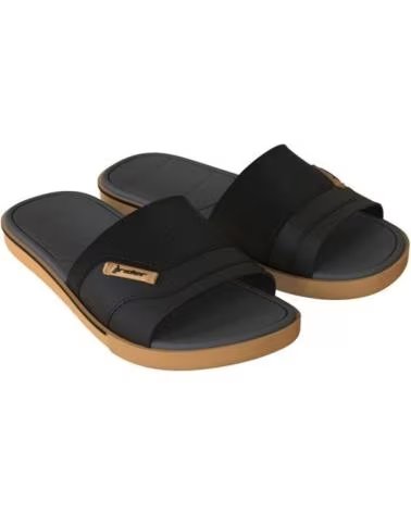 RIDER CHANCLAS BEIGE- NEGRO BEIGE-BLAC