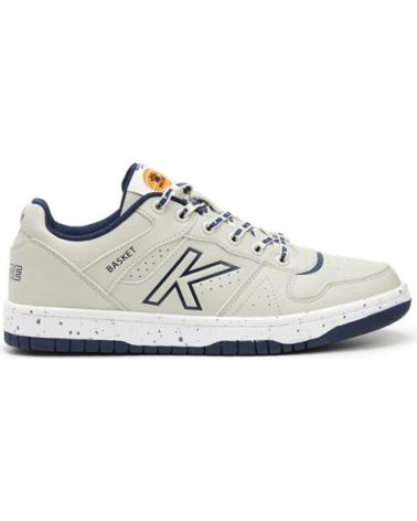 KELME RETROBASKET 2.0 - ZAPATILLAS CASUAL BEIGE Y MARINO BEIGE Y MA