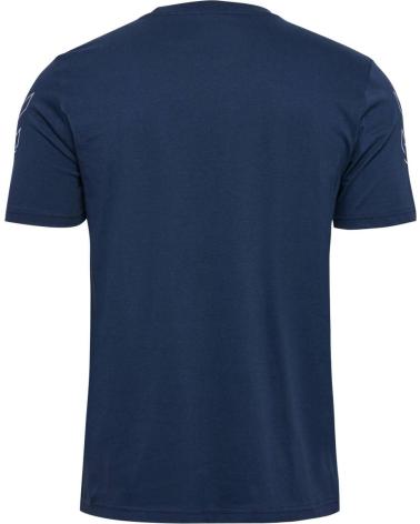 T-SHIRT COTON HUMMEL HMLELEMENTAL CHEVRON BLEU FA2024 AZUL