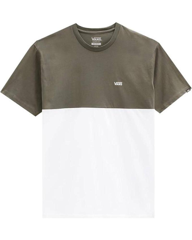 VANS COLORBLOCK MULTICOLOR T-SHIRT MULTICOLOR
