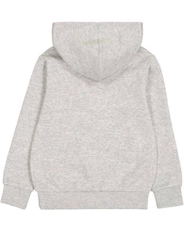 FELPA CON CAPPUCCIO CHAMPION JUNIOR EMBROIDERED LOGO GRIGIA GRIS