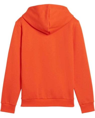 SUDADERA CON CAPUCHA PUMA ESSENTIAL NARANJA NARANJA