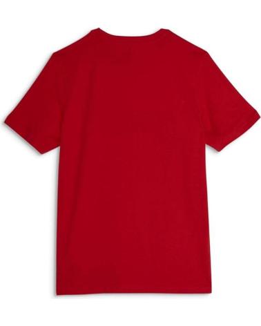 PUMA GRAPHICS NO 1 LOGO TEE RED ROJO