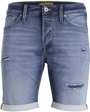 SHORTS IN DENIM JACK & JONES JJIRICK JJICON GE BLU AZUL