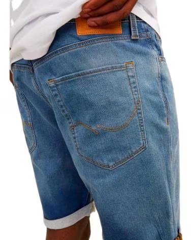 SHORTS IN DENIM JACK & JONES JJIRICK JJICON GE BLU AZUL
