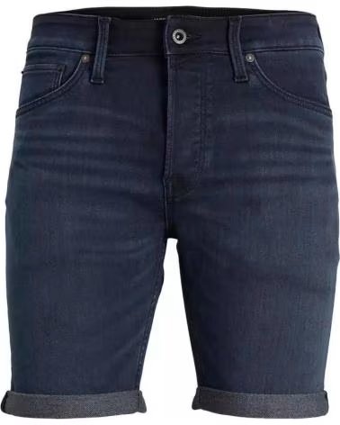 PANTALONCINI DI JEANS JACK & JONES BLU NAVY AZUL