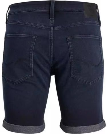 PANTALONCINI DI JEANS JACK & JONES BLU NAVY AZUL