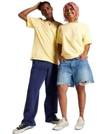 T-SHIRT CONVERSE STAR CHEVRON TEE JAUNE LIKE BUTTER AMARILLO