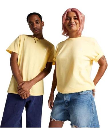 T-SHIRT CONVERSE STAR CHEVRON TEE JAUNE LIKE BUTTER AMARILLO