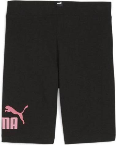 PUMA ESS LOGO SHORT TIGHTS G 51 KURZE LEGGINGS SCHWARZ NEGRO