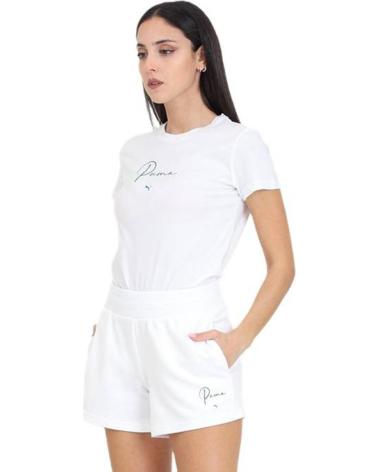 SHORT DE SPORT PUMA BLANC BLANCO