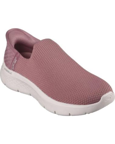 SKECHERS GO WALK FLEX SLIP-INS SUNSET VIEW ROSA ROSA