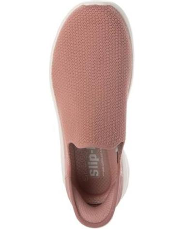 SKECHERS GO WALK FLEX SLIP-INS SUNSET VIEW ROSA ROSA
