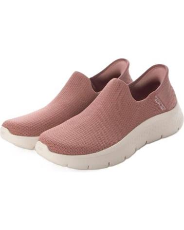 SKECHERS GO WALK FLEX SLIP-INS SUNSET VIEW ROSA ROSA