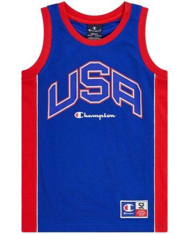 DÉBARDEUR CHAMPION USA LEGACY BASKET ROYAL JUNIOR MULTICOLOR