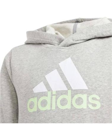 MOLETOM COM CAPUZ ADIDAS ESSENTIALS TWO CINZA GRIS
