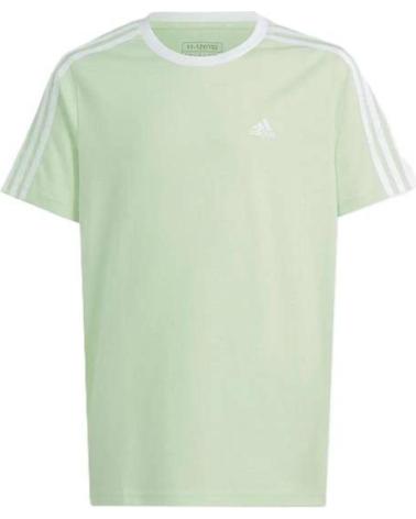 CAMISETA ADIDAS ESSENTIALS 3 TIRAS VERDE PARA NIÑO VERDE