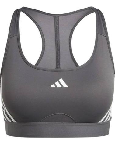REGGISENO SPORTIVO ADIDAS POWERIMPACT TRAIN GRIGIO GRIS