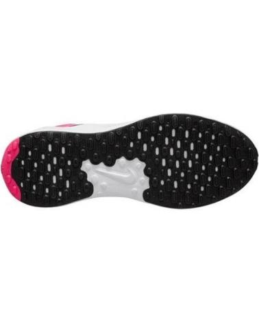 BASKETS NIKE REVOLUTION 7 NOIR ET FUCHSIA POUR ENFANT NEGRO