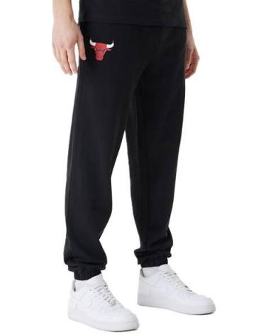 PANTALONES JOGGERS NEW ERA CHICAGO BULLS NBA RELAXED NEGRO NEGRO