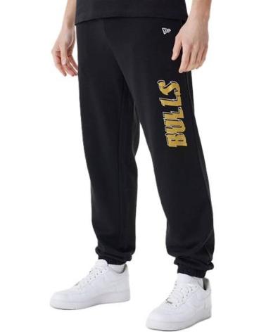 PANTALONES JOGGERS NEW ERA CHICAGO BULLS NBA RELAXED NEGRO NEGRO