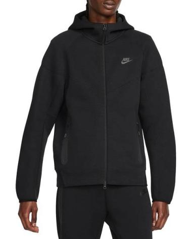 SWEAT À CAPUCHE NIKE SPORTSWEAR TECH FLEECE WINDRUNNER NOIR NEGRO
