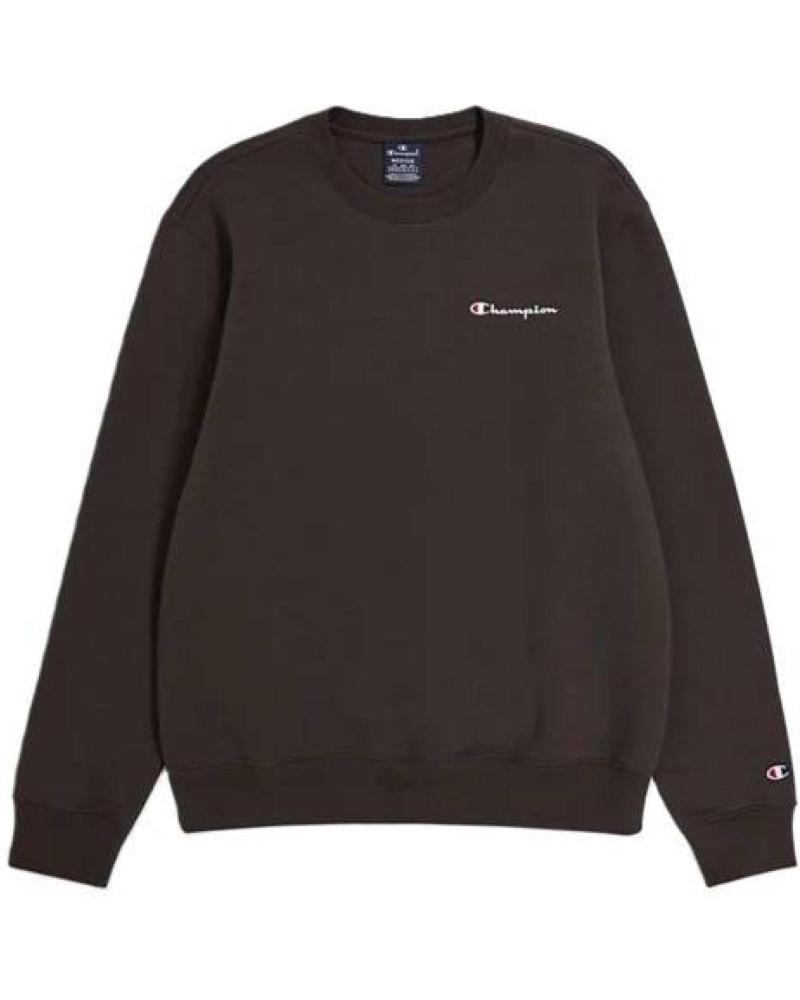 SUDADERA CREWNECK CHAMPION MARRÓN MARRóN