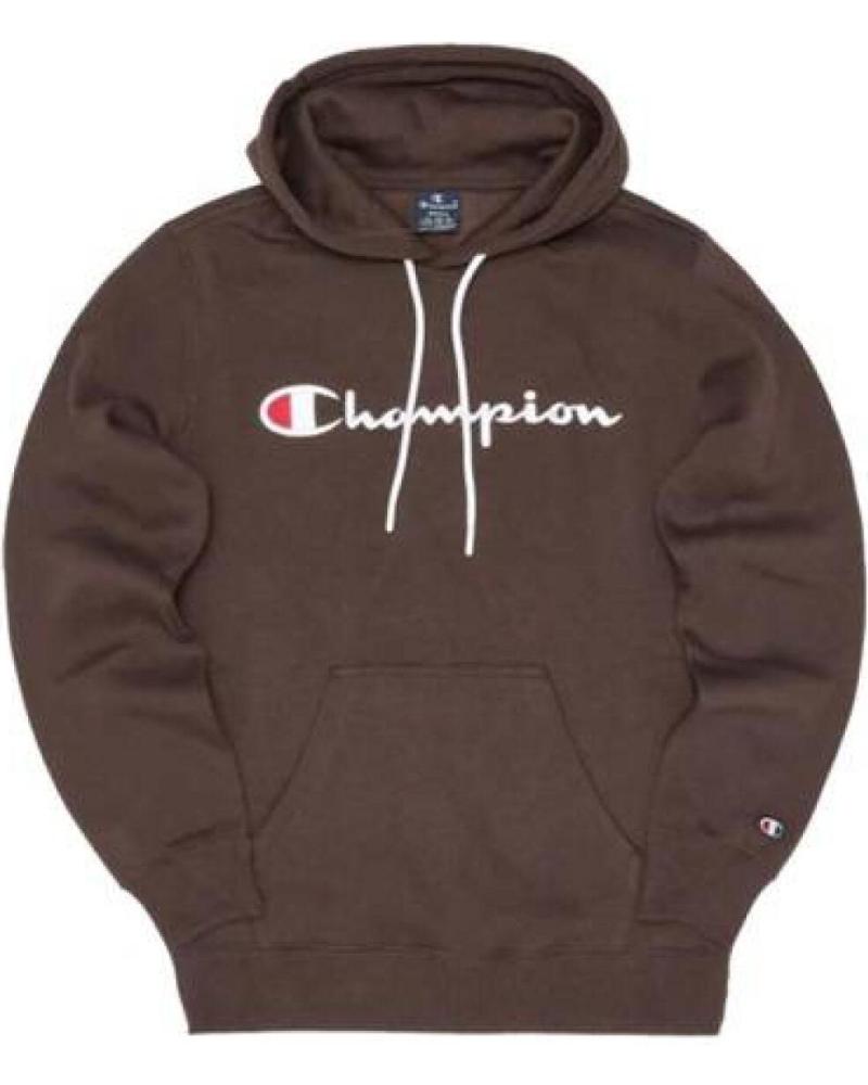 SUDADERA CON CAPUCHA CHAMPION MARRÓN MARRóN