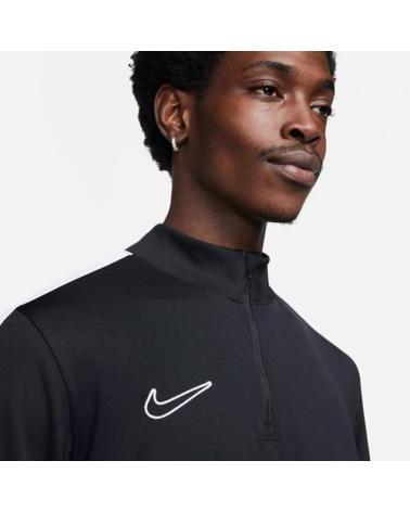 NIKE DRI-FIT ACADEMY BLACK LONG SLEEVE T-SHIRT FOR MEN NEGRO