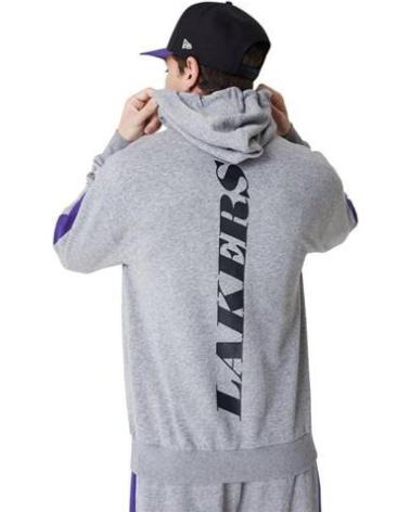 NEW ERA SUDADERA LA LAKERS NBA GRIS