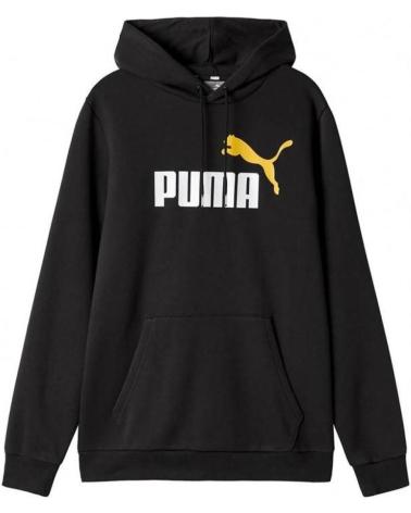 PUMA MOLETOM COM CAPUZ ESS BIG LOGO PRETO NEGRO