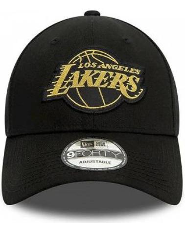 BONÉ NEW ERA 9FORTY LOS ANGELES LAKERS METALLIC PRETO 60364419 NEGRO