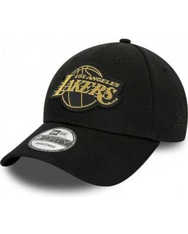 BONÉ NEW ERA 9FORTY LOS ANGELES LAKERS METALLIC PRETO 60364419 NEGRO